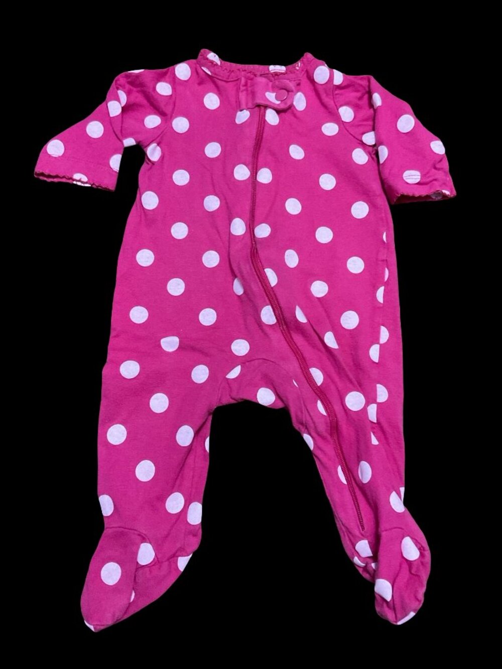 👣 10/$25 -  Pink Polka Dot Sleeper